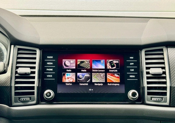 Skoda Kodiaq cena 149900 przebieg: 84841, rok produkcji 2020 z Jelenia Góra małe 631